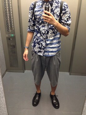 愛がない兎さん(メンズ・170cm)の夏コーディネート