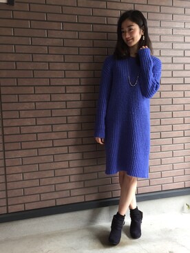 「教会」｜snsdさん（レディース・159cm）の冬コーディネート