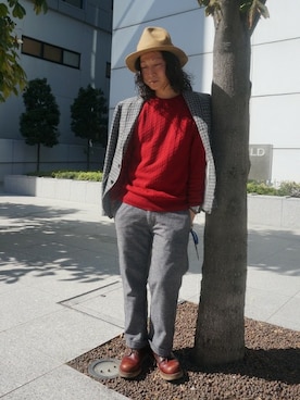 渋谷明治通り TK STAFFさん（メンズ・170cm）の秋コーディネート