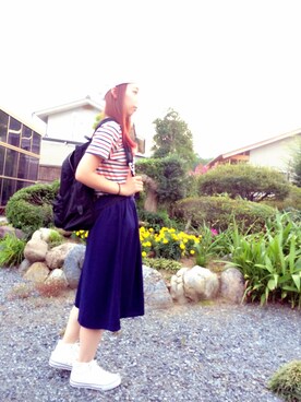 かRUさん（レディース・160cm）の夏コーディネート