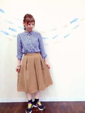 かRUさん（レディース・160cm）の秋コーディネート