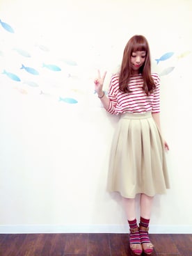 かRUさん（レディース・160cm）の秋コーディネート