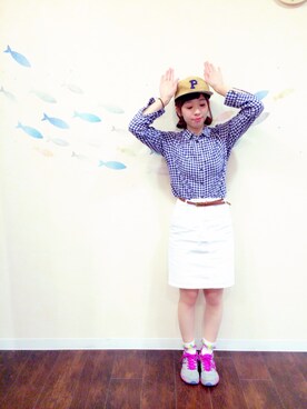 かRUさん（レディース・160cm）の秋コーディネート