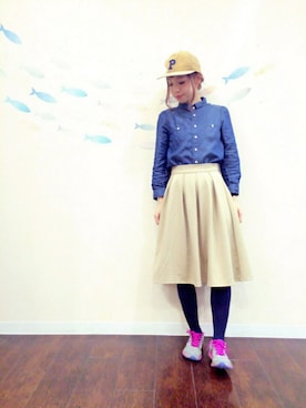 かRUさん（レディース・160cm）の冬コーディネート