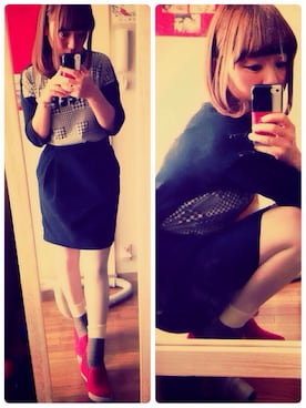 SHIORI☺︎さん（レディース・153cm）の冬コーディネート