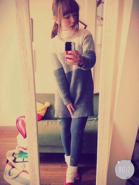 SHIORI☺︎さん（レディース・153cm）の春コーディネート