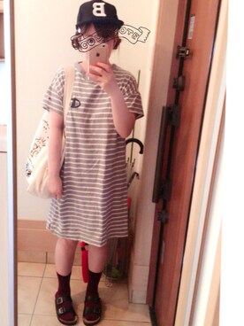 memeさん(レディース・148cm)の夏コーディネート