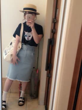 memeさん（レディース・148cm）の夏コーディネート