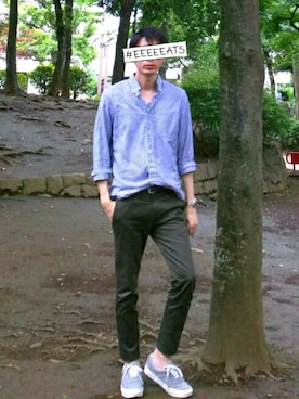 ネイビー狂いさんのコーディネート