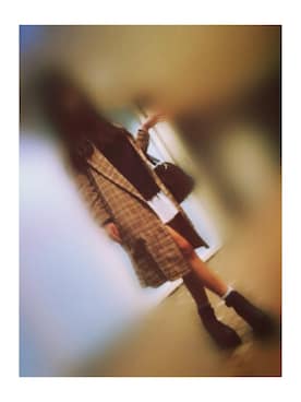 「静岡」｜「アイテム（その他アウター）」を使った、てさんさん（レディース・157cm）の秋コーディネート