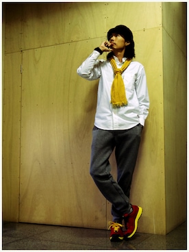 つちぽんさん（メンズ・176cm）の秋コーディネート