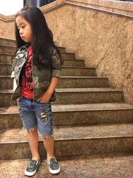 ジタ と アモシさんのコーディネート