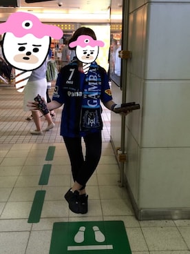 「ガンバ大阪」｜未来さん（レディース・165cm）の夏コーディネート