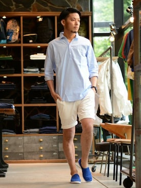 HAPPY西村さん(メンズ・180cm)の春コーディネート