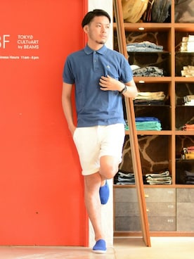 HAPPY西村さん(メンズ・180cm)の春コーディネート