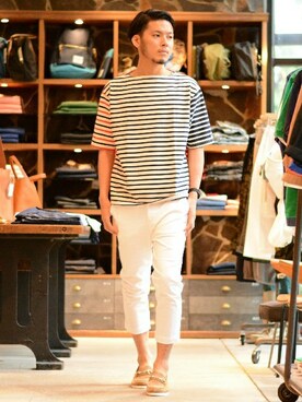 HAPPY西村さん（メンズ・180cm）の春コーディネート