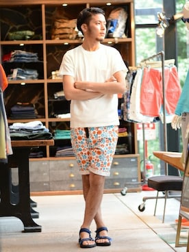 HAPPY西村さん（メンズ・180cm）の夏コーディネート