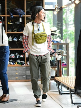 HAPPY西村さん（メンズ・180cm）の春コーディネート