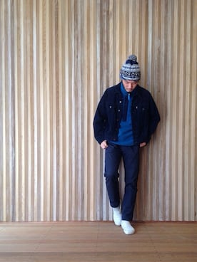 「パタゴニア」｜HAPPY西村さん（メンズ・180cm）の冬コーディネート