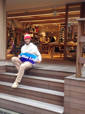 「パタゴニア」｜HAPPY西村さん（メンズ・180cm）の秋コーディネート