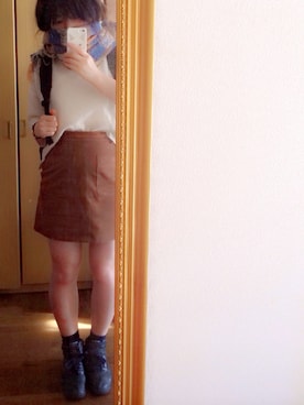 arSさん（レディース・154cm）の秋コーディネート