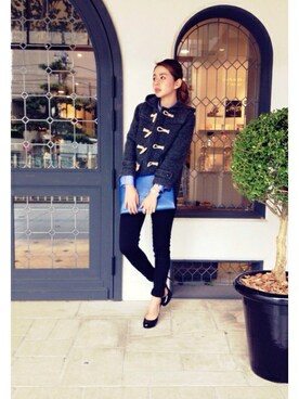 KAORI TACHIさん（レディース・160cm）の秋コーディネート