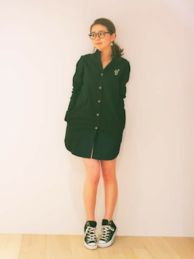 KAORI TACHIさん（レディース・160cm）の春コーディネート