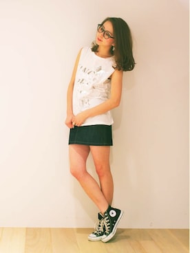 KAORI TACHIさん（レディース・160cm）の春コーディネート