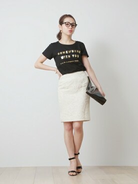 KAORI TACHIさん（レディース・160cm）の春コーディネート