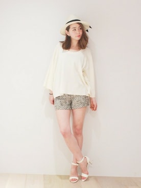 KAORI TACHIさん（レディース・160cm）の春コーディネート