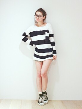 KAORI TACHIさん（レディース・160cm）の春コーディネート