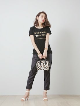 KAORI TACHIさん(レディース・160cm)の春コーディネート