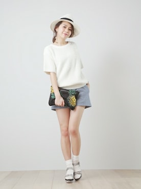 KAORI TACHIさん（レディース・160cm）の春コーディネート