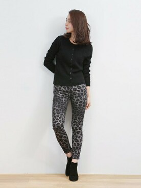 KAORI TACHIさん（レディース・160cm）の秋コーディネート