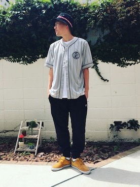 岡田晋さんのコーディネート