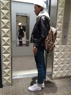 TAKAKOさん(レディース・168cm)の冬コーディネート