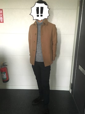 「SHIPS JET BLUE（シップスジェットブルー）のアイテム（ブーツ）」を使った、kazukixさん（メンズ・172cm）の冬コーディネート