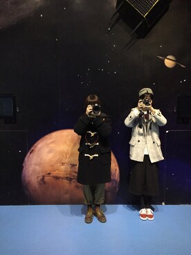 「WINNER」｜Unlversoさん（レディース・170cm）の冬コーディネート
