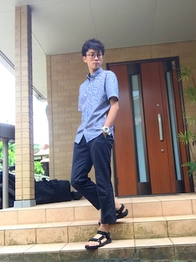 まささん（メンズ・180cm）の夏コーディネート