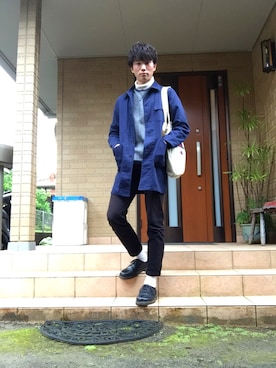 「チープカシオ」｜「アイテム（ジャケット/アウター）」を使った、まささん（メンズ・180cm）の秋コーディネート