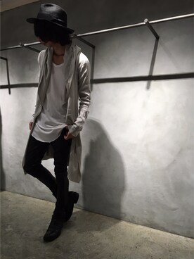 「NO ID.（ノーアイディ）のアイテム（カーディガン/ボレロ）」を使った、NOID.YOKOHAMAさん（メンズ・175cm）の夏コーディネート