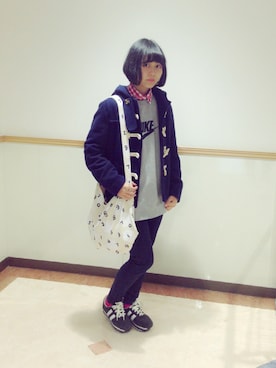 あらかわみか(みかんぬ)さん(レディース・159cm)の冬コーディネート