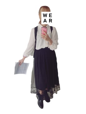 あらかわみか（みかんぬ）さん（レディース・158cm）の秋コーディネート