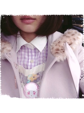 「アイテム（ピーコート、ピンク系）」を使った、jinchanさん（レディース・163cm）の春コーディネート