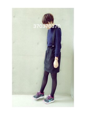 370さん（レディース・152cm）の冬コーディネート