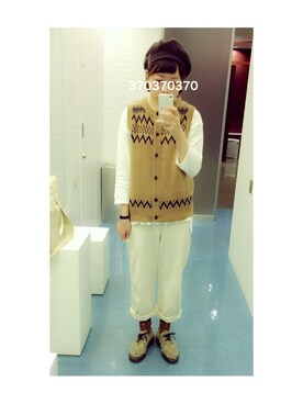 370さん（レディース・152cm）の秋コーディネート