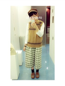 370さん（レディース・152cm）の秋コーディネート