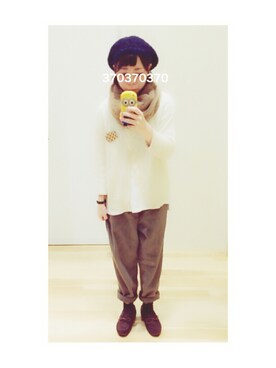 370さん(レディース・152cm)の秋コーディネート