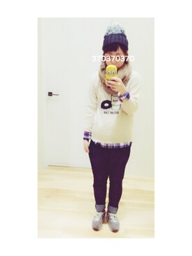 370さん（レディース・152cm）の秋コーディネート