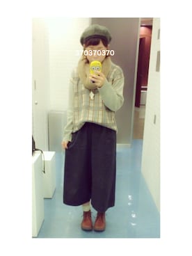 370さん（レディース・152cm）の秋コーディネート